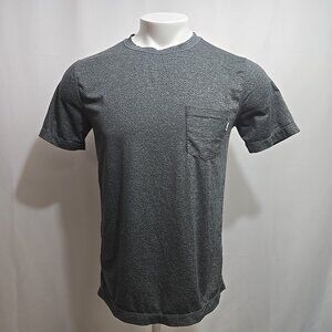 Vuori Performance Pocket T-Shirt Mens Approximate Size Small Grey Active Gym
